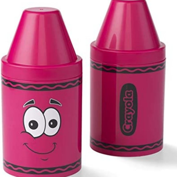 'CRAYOLA' CRAYON SHAPE STORAGE BINS & HANGING PEGS 12 PIECE SET - Picture 4 of 16